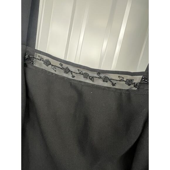 VTG J.R. NITES BY CALIENDO 2-piece Black Bolero Jacket Dress‎ Formal Sz. 14 - Picture 7 of 10